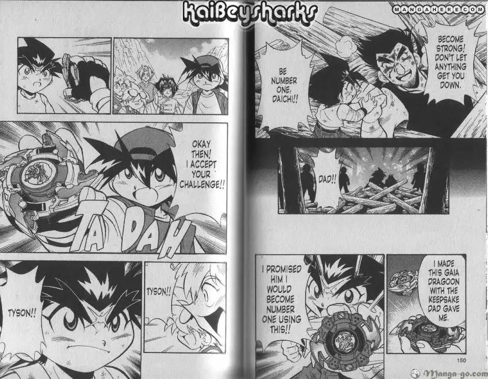 Bakuden Shoot Beyblade Chapter 14.4 16